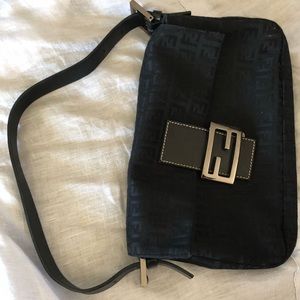 Authentic Fendi Zucca baguette.